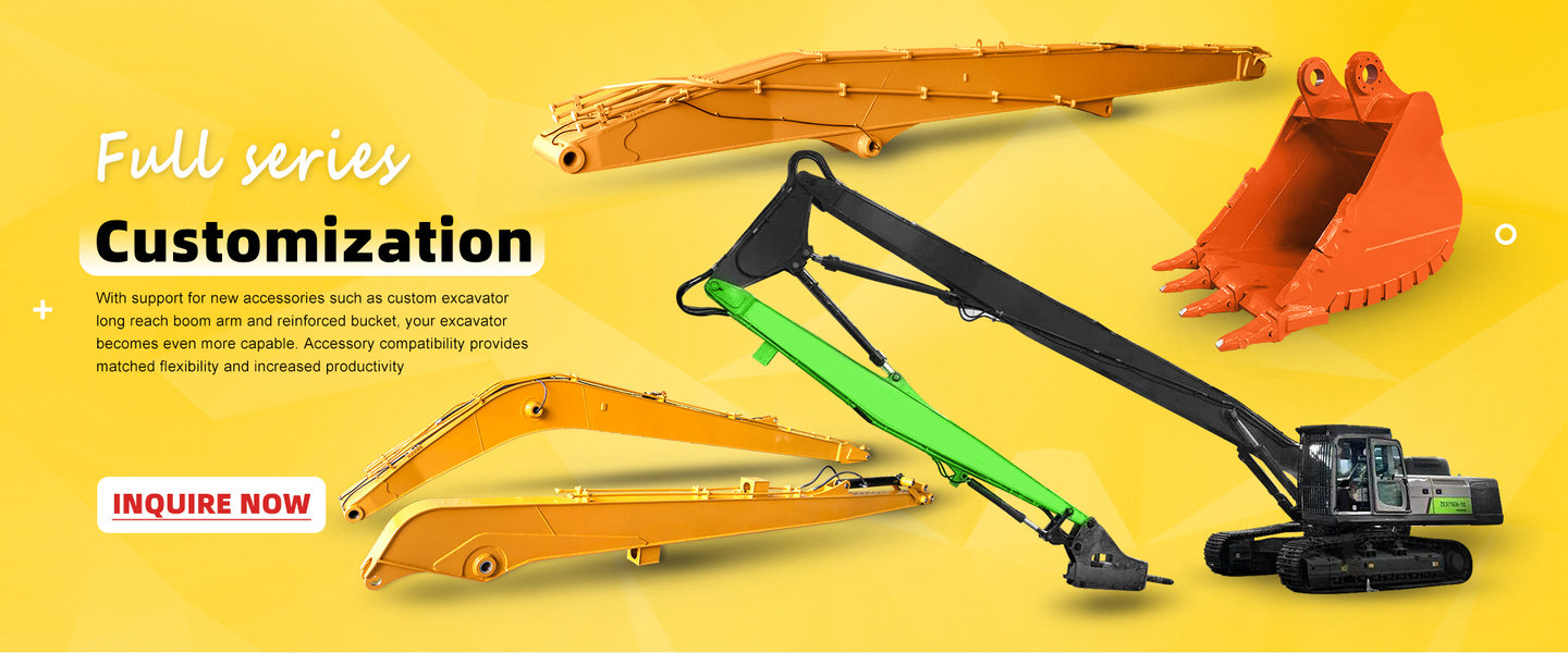 Escavatore Telescopic Boom