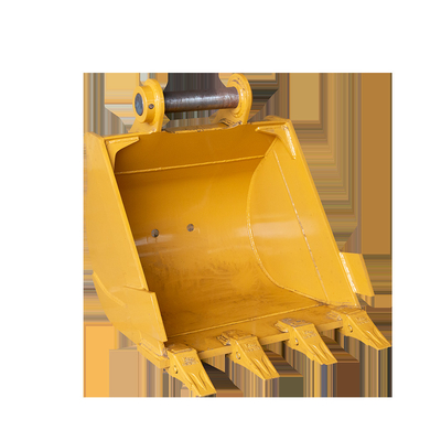 Escavatore giallo Rock Bucket di Q355B 0,8 CBM per CAT320 ZX200 DX200 SY205C