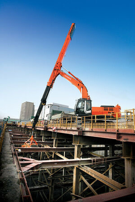 Braccio telescopico per escavatore retrattile da costruzione per Hitachi ZX330 Volvo Ec480
