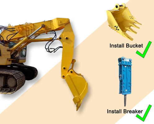Hitachi Komatsu escavatore tunnel Boom escavatore accorciare braccio escavatore accorciare boom braccio escavatore boom e braccio scavatore boom braccio a corto raggio boom