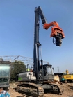 Thickened 40-47T Excavator Pile Driver For KOMATSU DOOSAN VOLVO