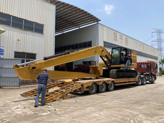 L'escavatore d'acciaio giallo Boom Arm, CE ha certificato l'escavatore lungo Arm