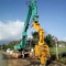 Escavatore materiale 47-52T Pile Driver Attachment di Q355B per il CAT HITACHI KOMATSU DOOSAN di SANY