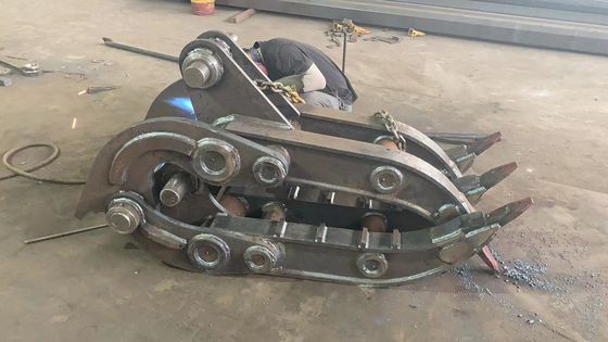 Braccio meccanico antiusura di pala meccanica, gru a benna del CE di  Jcb Liebherr Scrap Metal