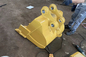 CE Hyundai Excavator Bucket, Q355B MN400 Hardox500 Excavator Rock Bucket per escavatore