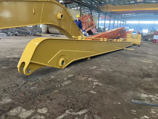 Escavatore lungo garantito Dipper Arm 10m-18m With Bucket e cilindro di portata di estensione per CAT