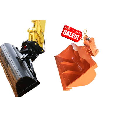 Bottile a inclinazione idraulica realizzato con accessori per escavatori ad efficienza Q355B NM400 in acciaio