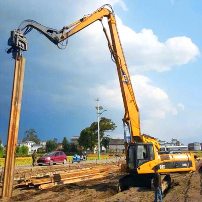Pilota di escavatori idraulici in acciaio con sistema di controllo PLC a pressione di 25 MPa / capacità di carico di 3 tonnellate