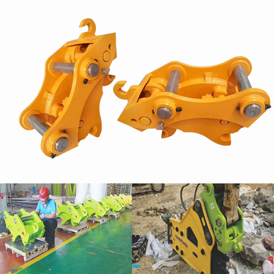 Sicuro Escavatore ad alta efficienza Accoppiatore veloce, Accoppiatore veloce idraulico con perni per gatti hitachi komatsu sanny