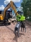 Escavatore idraulico materiale durevole Wood Grapple For CAT320 di Q355B