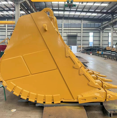 Un secchio per scavatori, un secchio per gatti, un hitachi komatsu.
