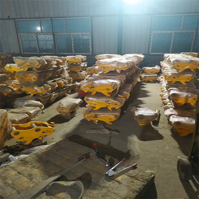 Sicuro Escavatore ad alta efficienza Accoppiatore veloce, Accoppiatore veloce idraulico con perni per gatti hitachi komatsu sanny