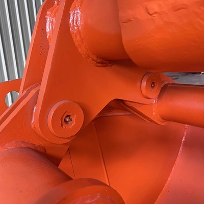 Doppio cilindro Mini Excavator Clamshell Bucket, escavatore idraulico Grab Bucket