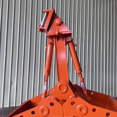 Doppio cilindro Mini Excavator Clamshell Bucket, escavatore idraulico Grab Bucket