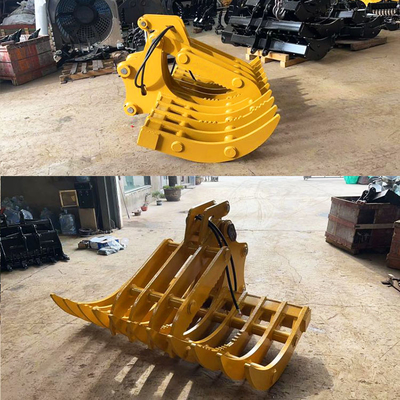 Escavatore di inclinazione resistente Rake Bucket, escavatore durevole Sieve Rake Bucket