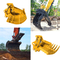 Rastrello durevole di silvicoltura per l'escavatore, escavatore Rake Bucket For Hitachi Zx200 Zx300 di Q355B