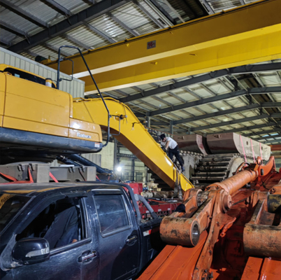 Fango che pulisce l'asta lunga anfibia di portata, escavatore di dragaggio Long Boom