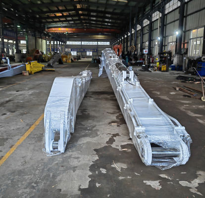 Q690D Excavator Long Reach Boom Long Arm Core Venditore per Sanny Hitachi
