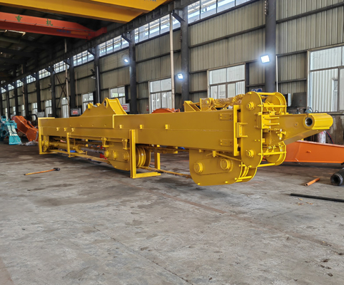 Raggiungere 16m 2t escavatore telescopico boom profondo scavo 700 braccio in acciaio per vari modelli di escavatore.