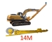 Manuale CAT320/braccio telescopico automatico per il modello differente Brand dell'escavatore, adatto a costruzione &amp; Appli industriale