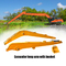 25 - Portata lunga 0.8m3 di 50 Ton Excavator Boom Arm Super per la consegna rapida