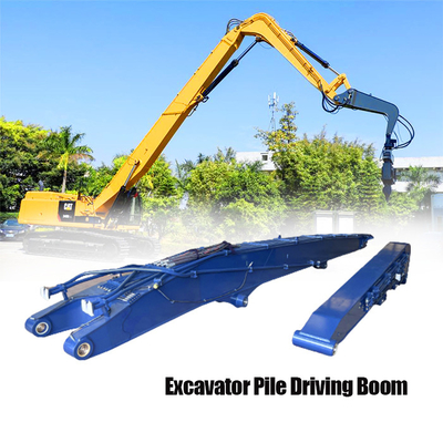 Professionale Escavatore pilastro driver attaccamento per escavatori escavatore a lungo raggio boom escavatore braccio a lungo boom in vendita