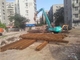 18m 20m Excavator Boom Pile Q345 per Hitachi Kato Komatsu Sanny