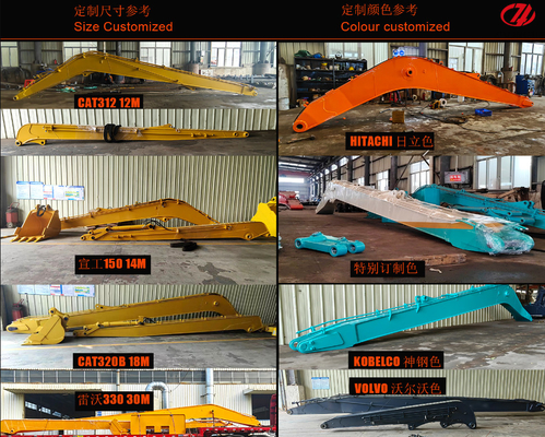 Vendite n. 1 Telescopico Boom Escavatore Telescopico Boom Long Reach Boom Per Sanny Hitachi Komatsu Etc
