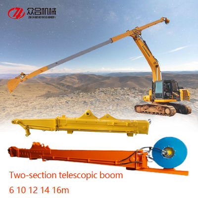 Benna mordente di Telescopic Boom With dell'escavatore degli acciai HD700 per  Hitachi Volvo