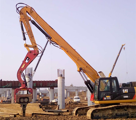 Pilo di escavatore in acciaio con 25 MPa di pressione massima 15 M di profondità coppia e velocità