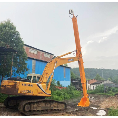 Escavatore a due sezioni con braccio telescopico da 6 a 36 tonnellate con secchio standard