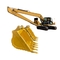 2m3 Sk500 Escavatore grande secchio giallo o richiesto dal cliente, secchio GP per braccio a lunga portata