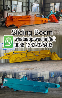 Alta resistenza 0.1CBM Escavatore braccio scorrevole per Hitachi Komatsu Kato escavatore per gatti braccio telescopico braccio telescopico boom escavatore boom braccio escavatore braccio a lunga portata boom a lunga portata