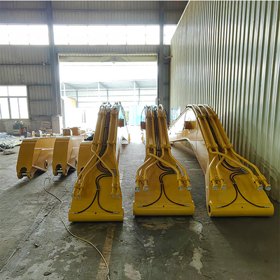 Custom Long Reach Excavator Reach, OEM ODM 8-30 Meter Extended Boom Arm per CAT Hitachi 6-120 tonnellate Excavator Long Arms