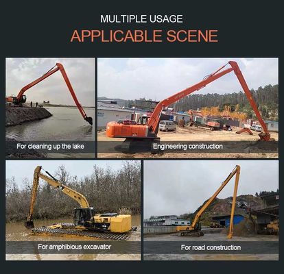 Escavatore su misura a braccio lungo