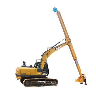 Escavatore ad alta precisione braccio telescopico a due stadi 12T-35T Fondazione Pit Caisson Progetto LG700 ZX240