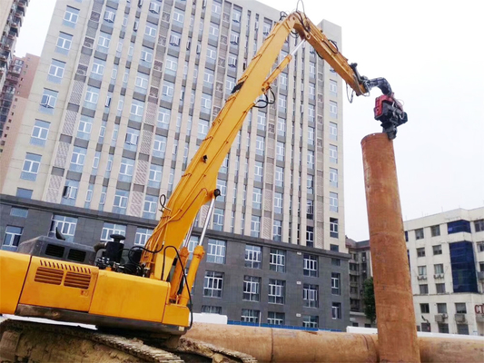 Escavatore Pile Driver Attachment For Cat Hitachi Komatsu scavatore pile braccio pile boom