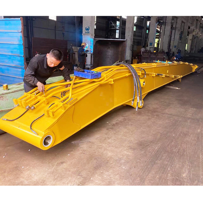 Boom di demolizione giallo da 30 piedi per scavatori XE200 - Soluzione personalizzabile