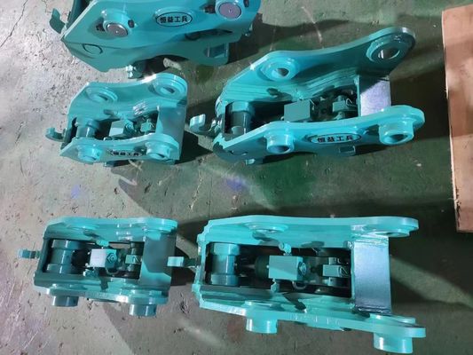 Sicuro Escavatore ad alta efficienza Accoppiatore veloce, Accoppiatore veloce idraulico con perni per gatti hitachi komatsu sanny