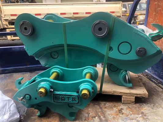 Sicuro Escavatore ad alta efficienza Accoppiatore veloce, Accoppiatore veloce idraulico con perni per gatti hitachi komatsu sanny
