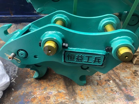 Sicuro Escavatore ad alta efficienza Accoppiatore veloce, Accoppiatore veloce idraulico con perni per gatti hitachi komatsu sanny