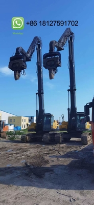 Professionale Escavatore pilastro driver attaccamento per escavatori escavatore a lungo raggio boom escavatore braccio a lungo boom in vendita