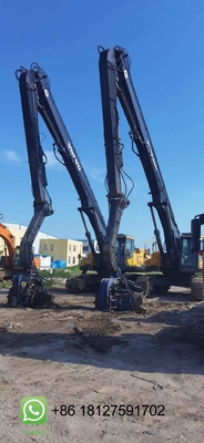 Professionale Escavatore pilastro driver attaccamento per escavatori escavatore a lungo raggio boom escavatore braccio a lungo boom in vendita