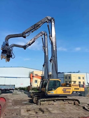 Professionale Escavatore pilastro driver attaccamento per escavatori escavatore a lungo raggio boom escavatore braccio a lungo boom in vendita