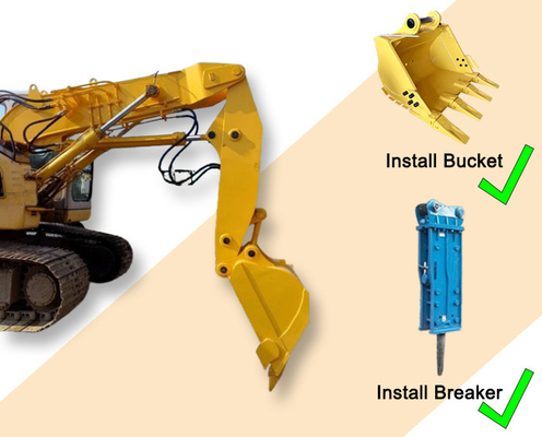 Cat Hitachi Komatsu escavatore tunnel Boom escavatore accorciare braccio escavatore accorciare boom braccio escavatore boom e braccio scavatore boom braccio a corto raggio boom