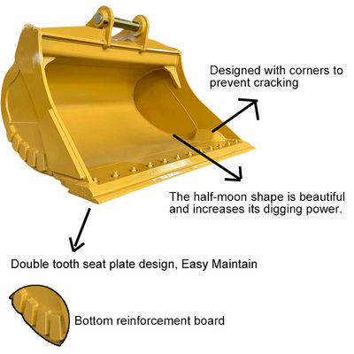 Più lunga durata di vita Gatto Komatsu Hitachi Escavatore Bottone di fango