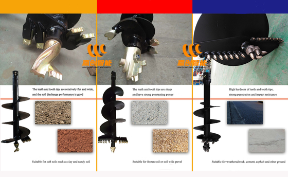 Vendite n. 1 Power Earth Augers per Cat Hitachi Komatsu Sany
