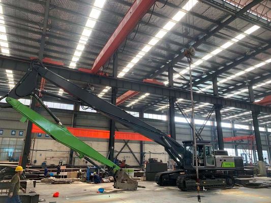 Escavatore a tre sezioni braccio di demolizione Hyundai R225 personalizzato 25T-45T Q355B