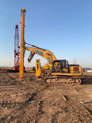 Escavatore ad alta resistenza PC350 tubo a braccio telescopico a due fasi LG700 configurazione materiale attacco secchio operazione di costruzione a pozzo profondo 35T