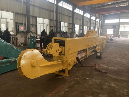 Escavatore Arm di demolizione a tre sezioni Hyundai R225 personalizzato 25T-45T Progetto di demolizione di grattacieli Q355B